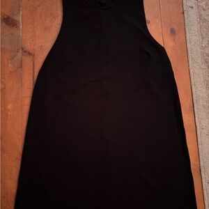 Elegant Black Sleeveless Dress
